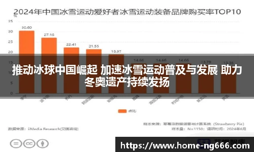 推动冰球中国崛起 加速冰雪运动普及与发展 助力冬奥遗产持续发扬